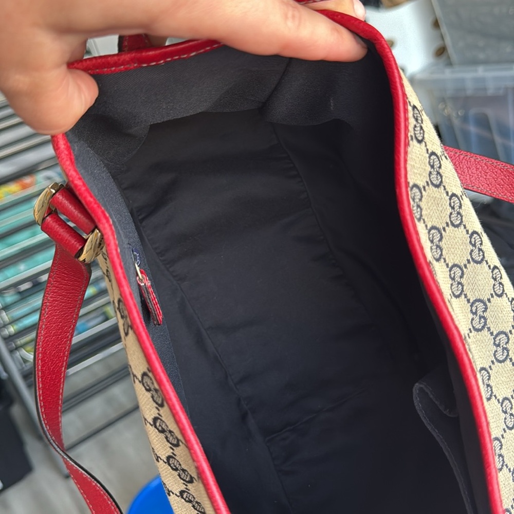Gucci monogram hadbag - Picture 5 of 7